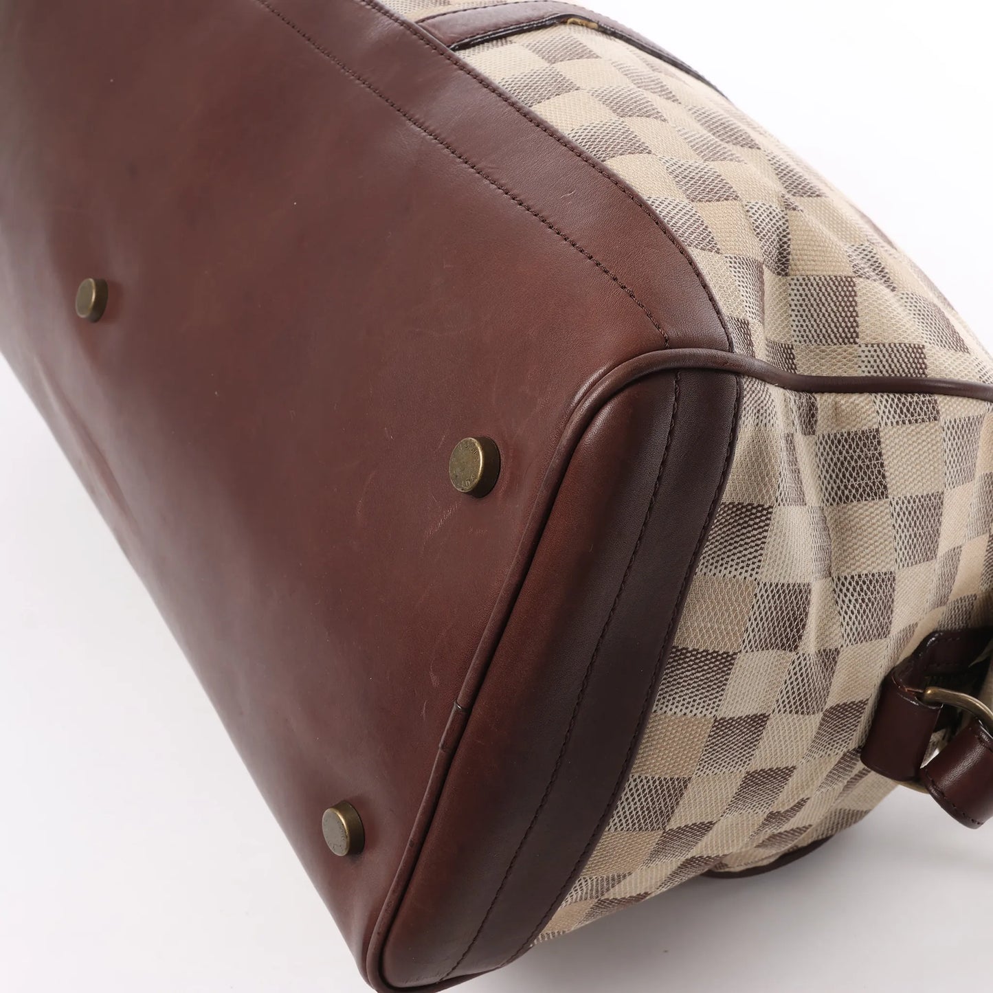 Louis Vuitton Damier Lune Sport Reisetasche in Beige x Braun N48186