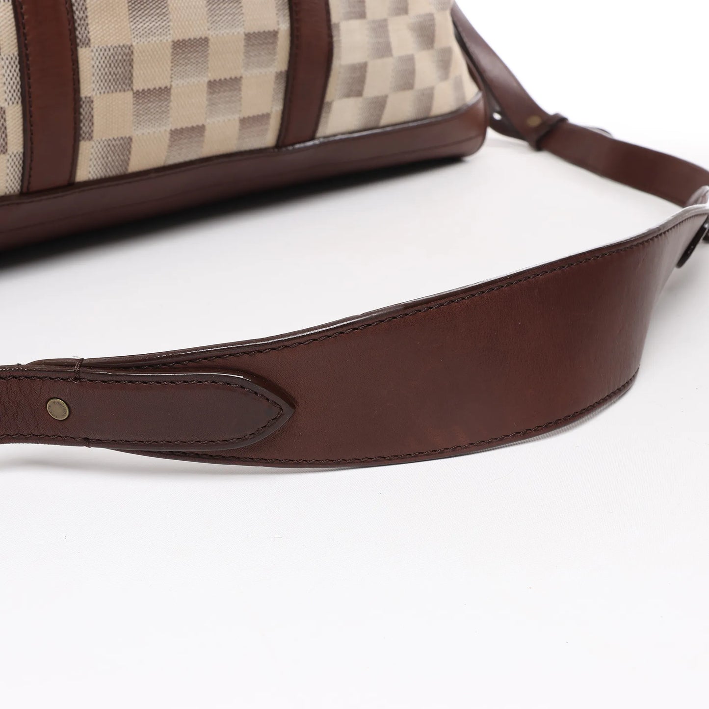 Louis Vuitton Damier Lune Sport Reisetasche in Beige x Braun N48186