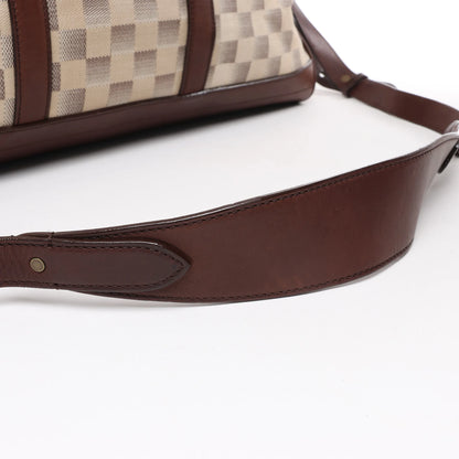 Louis Vuitton Damier Lune Sport Reisetasche in Beige x Braun N48186