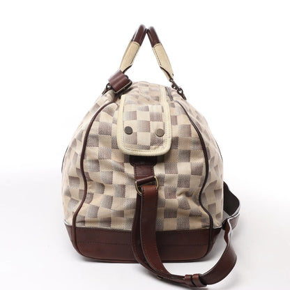 Louis Vuitton Damier Lune Sport Reisetasche in Beige x Braun N48186