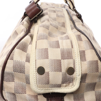 Louis Vuitton Damier Lune Sport Reisetasche in Beige x Braun N48186
