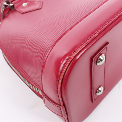 Louis Vuitton Epi Leder Alma BB Handtasche in Himbeere M40851