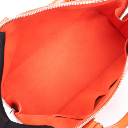 Sac à main Louis Vuitton Alma PM en cuir épi orange M40623