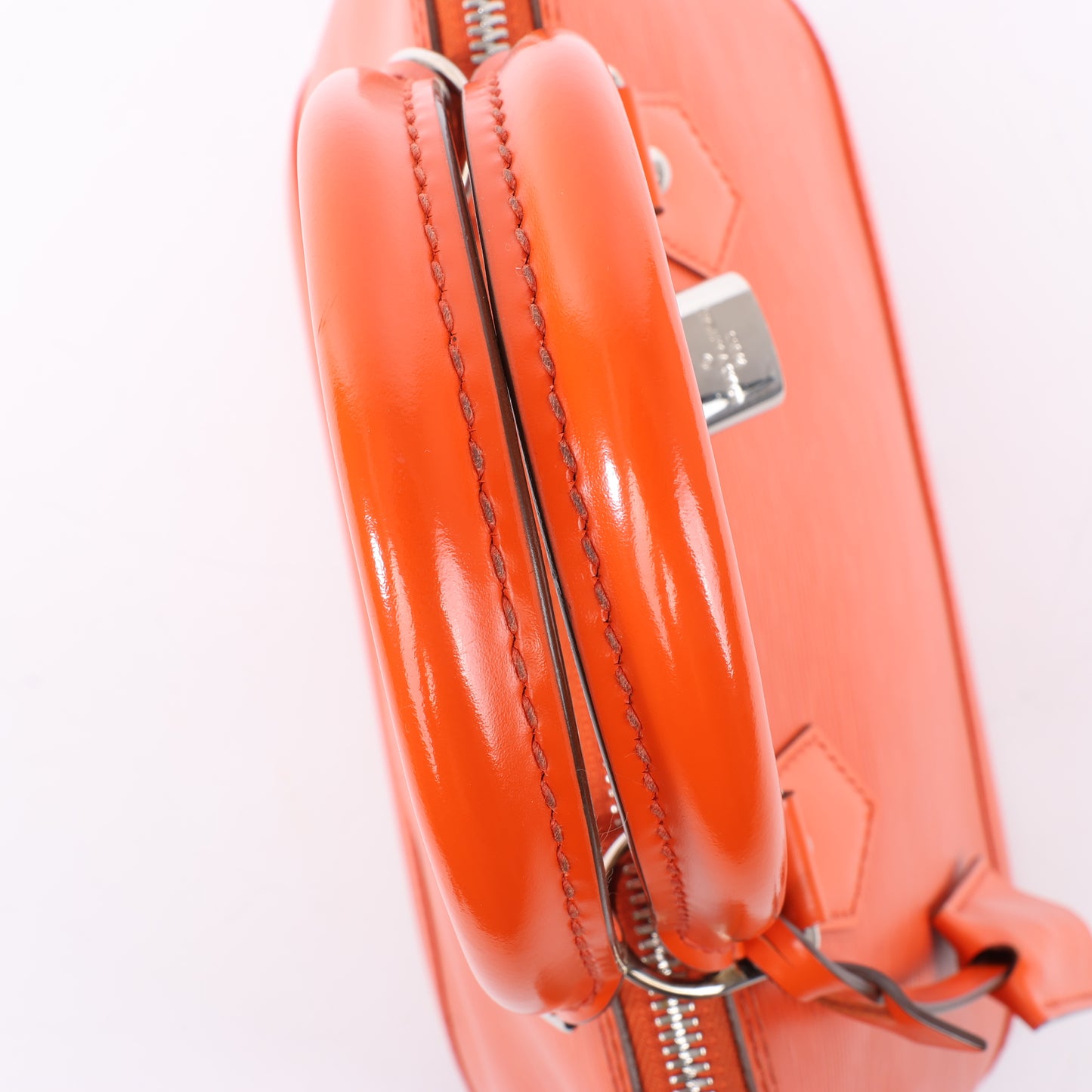 Sac à main Louis Vuitton Alma PM en cuir épi orange M40623