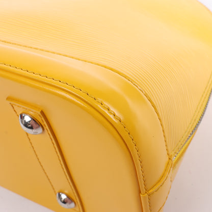 Louis Vuitton Alma PM Handtasche aus Epi-Leder in Gelb M40951