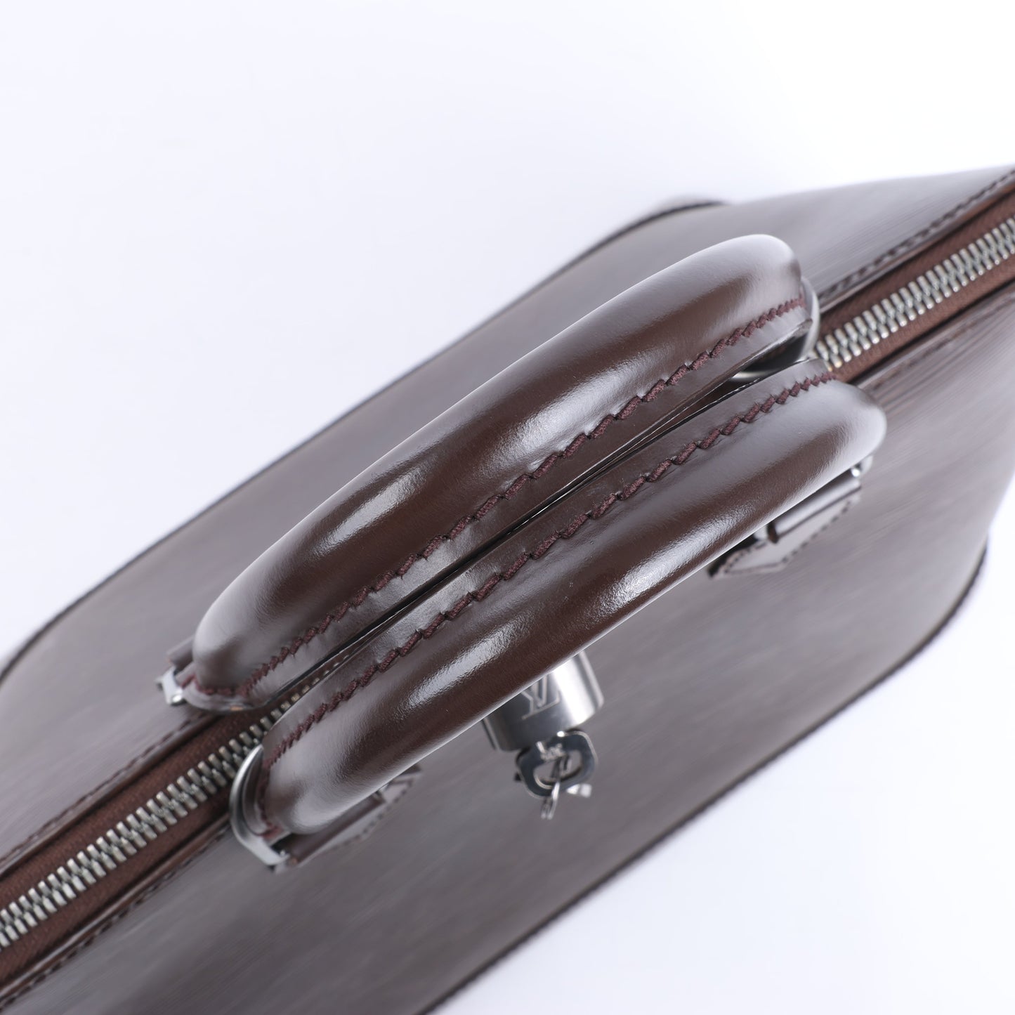 Louis Vuitton Epi Leather Alma PM Handbag in Brown M5214D