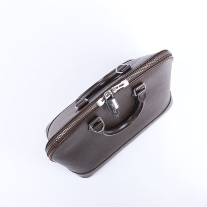 Louis Vuitton Epi Leather Alma PM Handbag in Brown M5214D