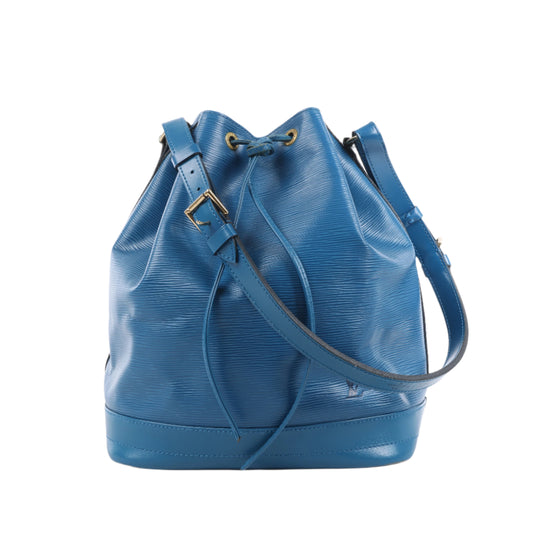 Louis Vuitton Epi Leder Noe Umhängetasche in Blau M44005