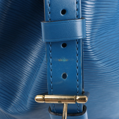 Louis Vuitton Epi Leder Noe Umhängetasche in Blau M44005