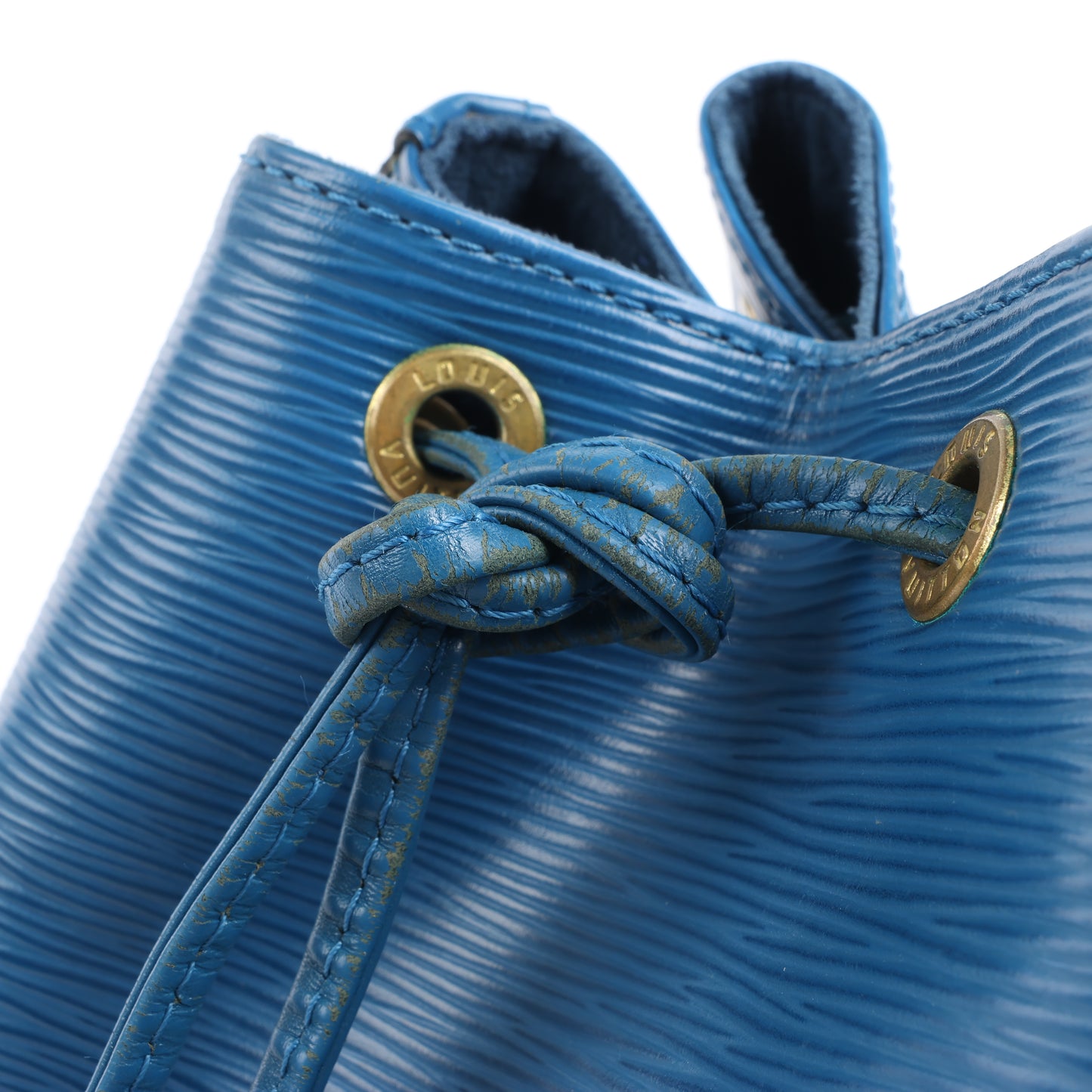 Louis Vuitton Epi Leder Noe Umhängetasche in Blau M44005