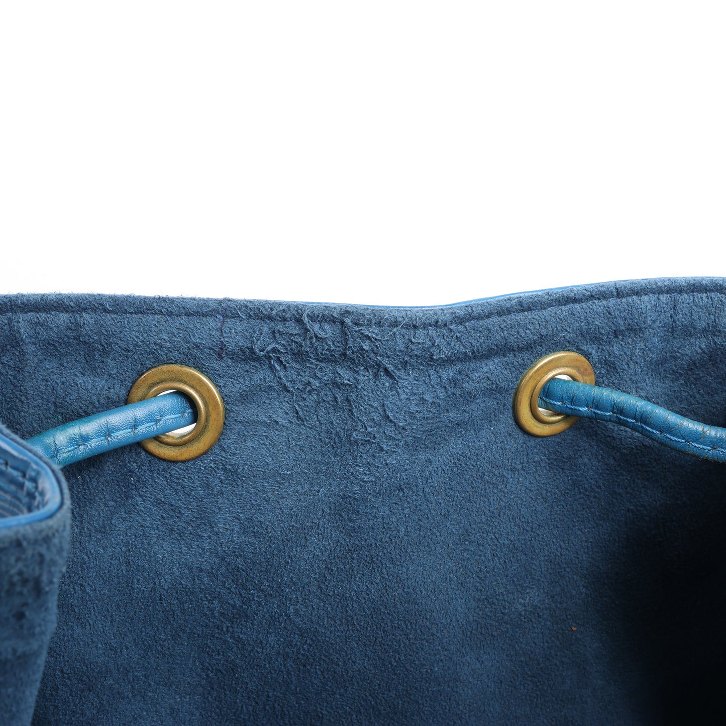 Louis Vuitton Epi Leder Noe Umhängetasche in Blau M44005