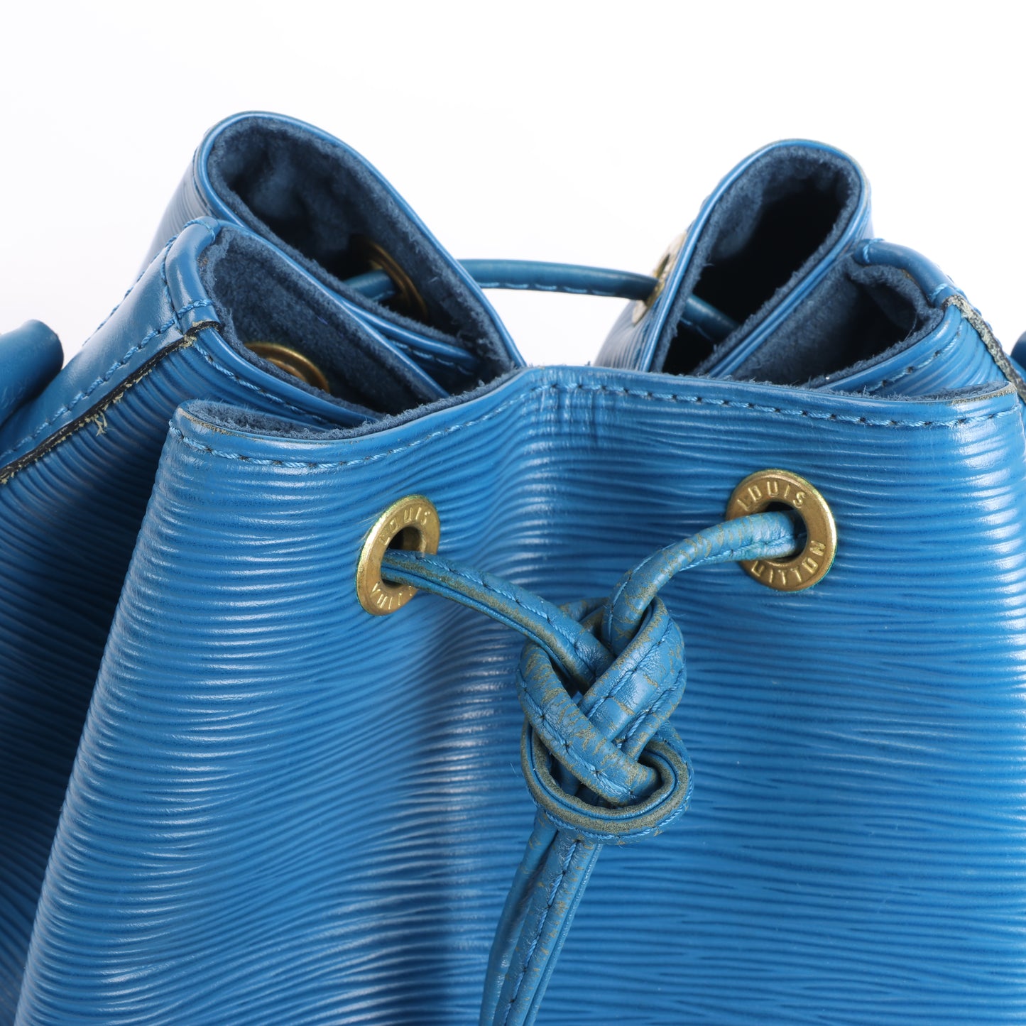 Louis Vuitton Epi Leder Noe Umhängetasche in Blau M44005