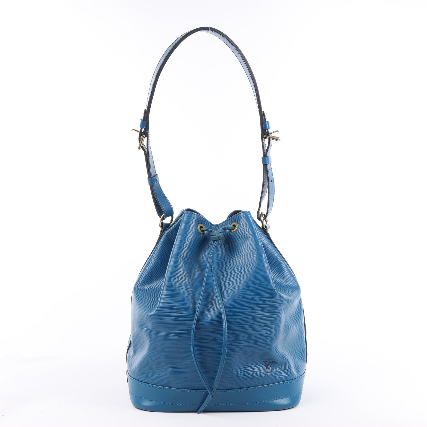 Louis Vuitton Epi Leder Noe Umhängetasche in Blau M44005