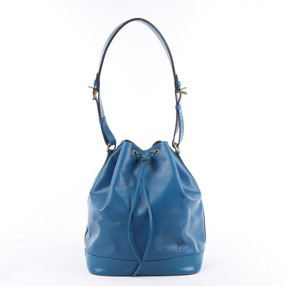 Louis Vuitton Epi Leder Noe Umhängetasche in Blau M44005