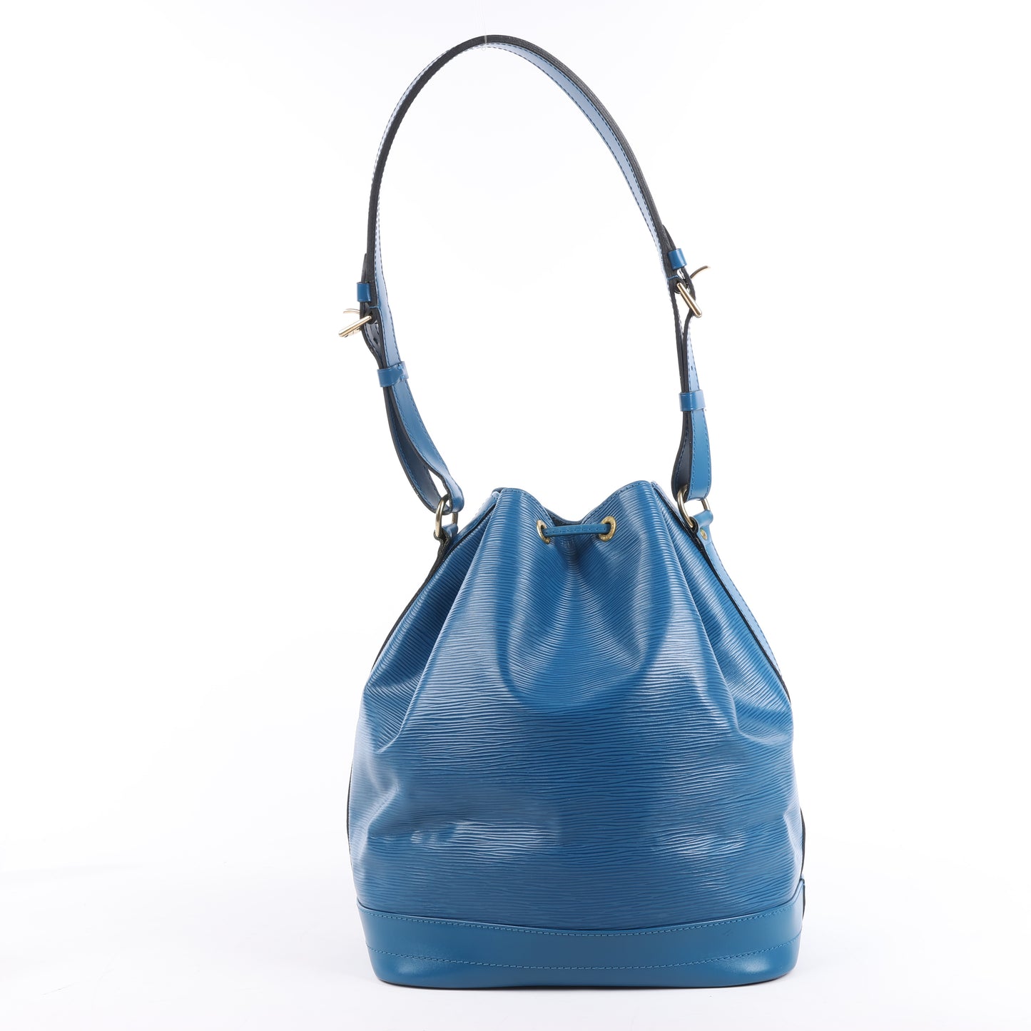 Louis Vuitton Epi Leder Noe Umhängetasche in Blau M44005