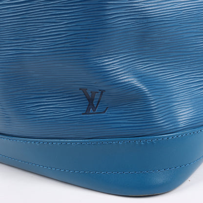 Louis Vuitton Epi Leder Noe Umhängetasche in Blau M44005