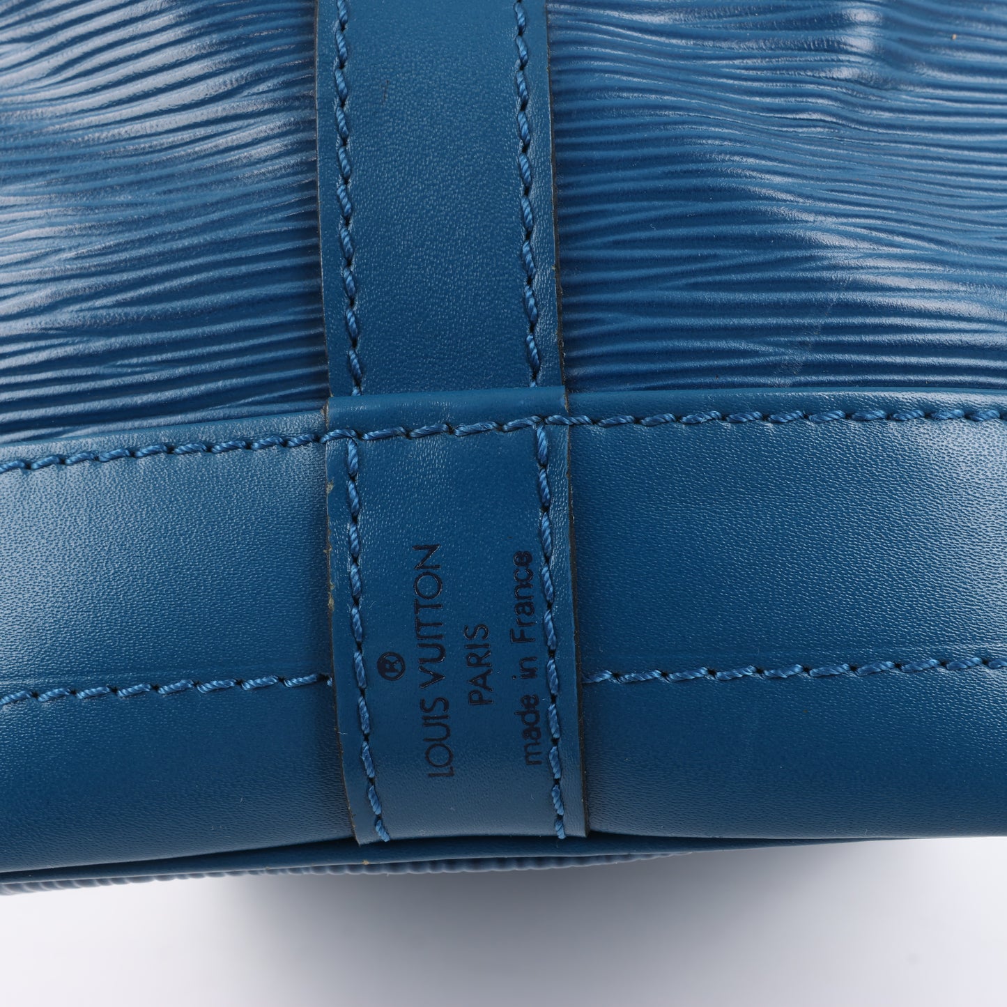 Louis Vuitton Epi Leder Noe Umhängetasche in Blau M44005