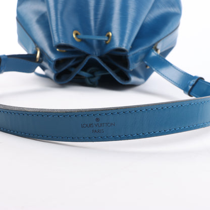 Louis Vuitton Epi Leder Noe Umhängetasche in Blau M44005