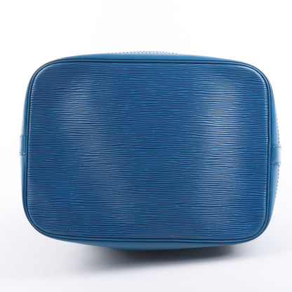 Louis Vuitton Epi Leder Noe Umhängetasche in Blau M44005