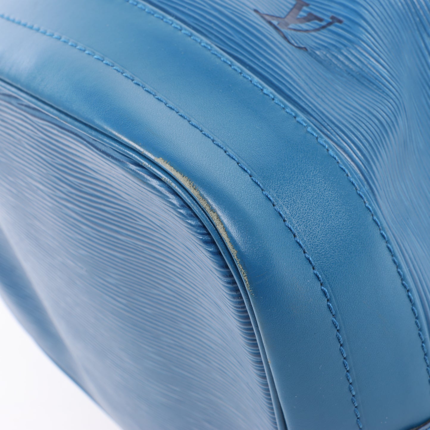 Louis Vuitton Epi Leder Noe Umhängetasche in Blau M44005