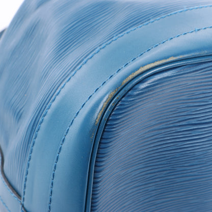 Louis Vuitton Epi Leder Noe Umhängetasche in Blau M44005