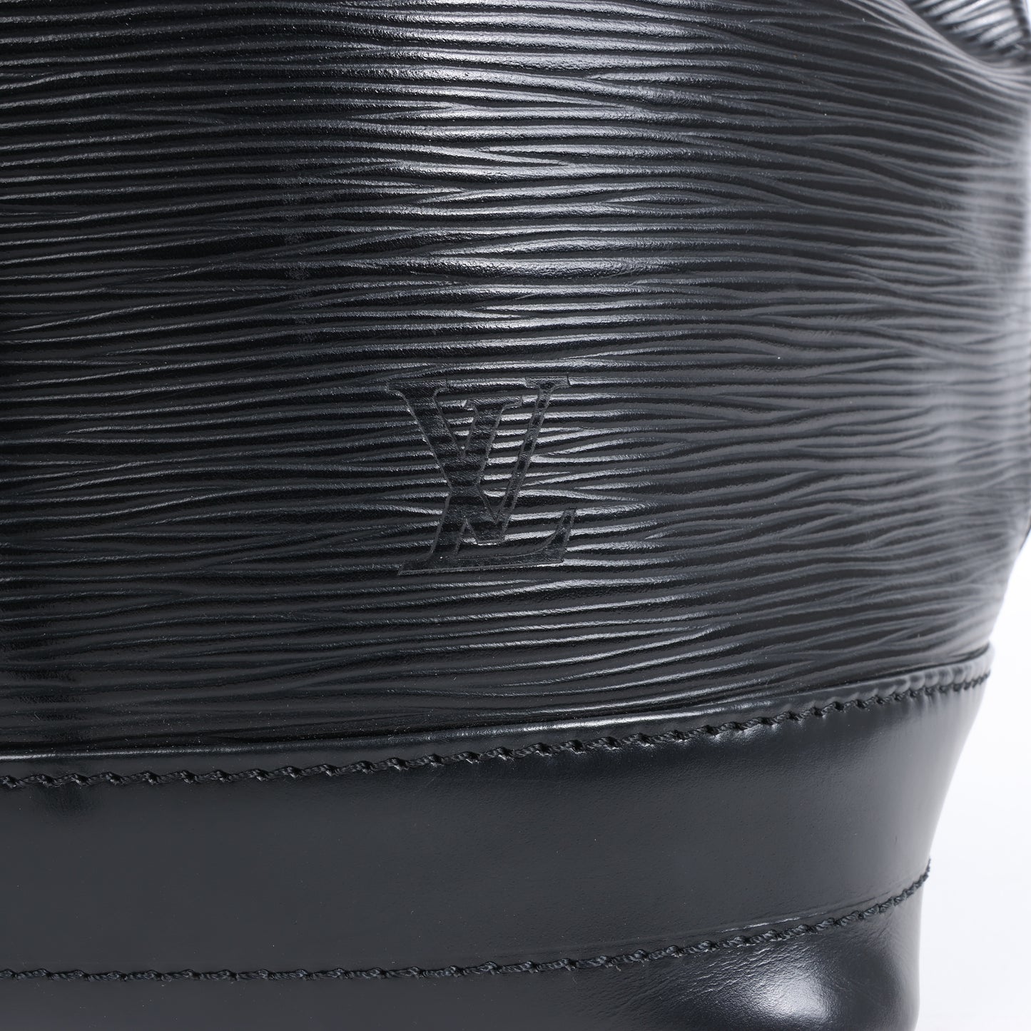 Sac bandoulière Louis Vuitton Noe en cuir Epi noir M59002