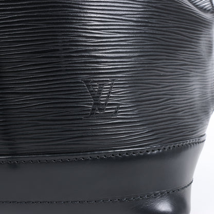 Sac bandoulière Louis Vuitton Noe en cuir Epi noir M59002