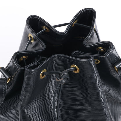 Sac bandoulière Louis Vuitton Noe en cuir Epi noir M59002