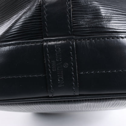 Sac bandoulière Louis Vuitton Noe en cuir Epi noir M59002