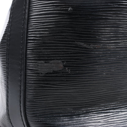 Sac bandoulière Louis Vuitton Noe en cuir Epi noir M59002