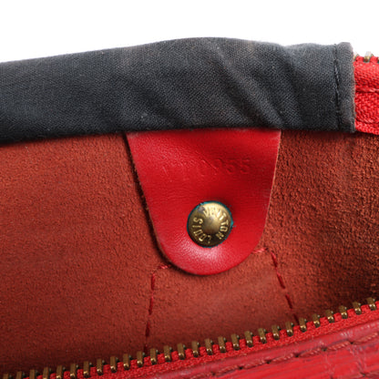 Louis Vuitton Epi Leder Speedy 30 Handtasche in Rot M43007
