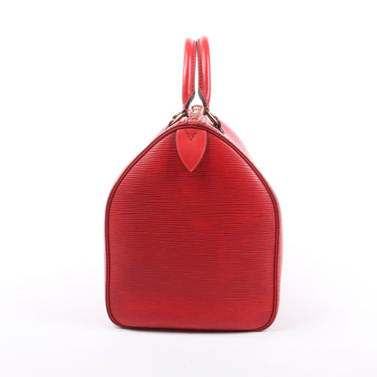 Louis Vuitton Epi Leder Speedy 30 Handtasche in Rot M43007