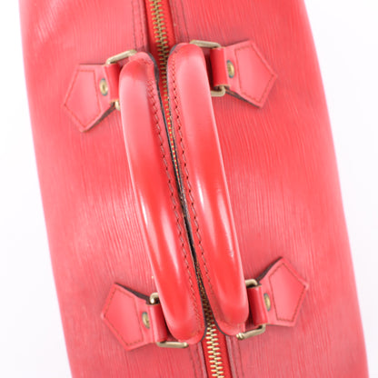 Louis Vuitton Epi Leder Speedy 30 Handtasche in Rot M43007