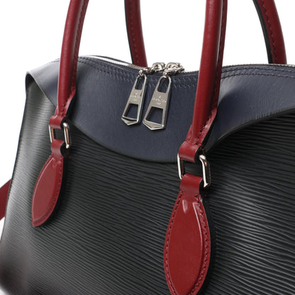 Sac à main Louis Vuitton Tuileries en cuir épi noir M54387