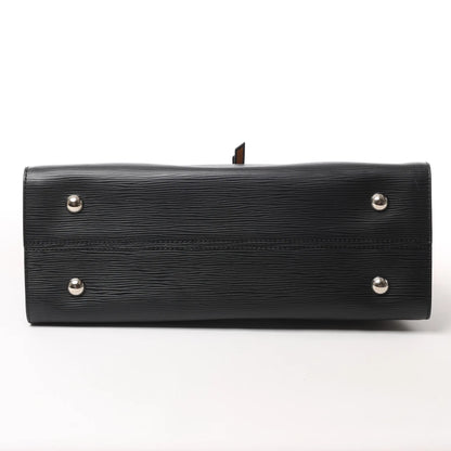 Sac à main Louis Vuitton Tuileries en cuir épi noir M54387