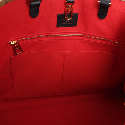 Louis Vuitton Riesiges Monogramm Reverse On the Go MM in Braun M45321