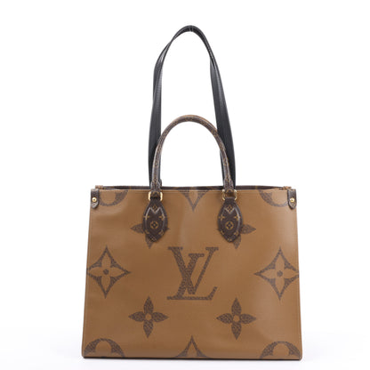 Louis Vuitton Giant Monogram Reverse On the Go MM in Brown M45321