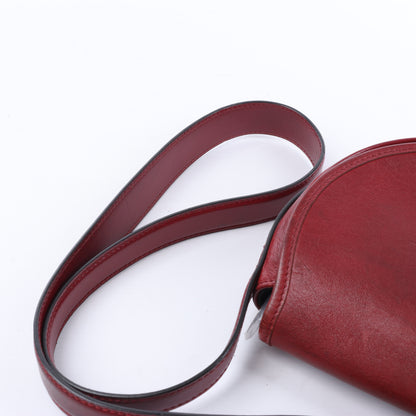 Louis Vuitton LV-Logo x Tanblan-Umhängetasche aus Leder in Rot M55506