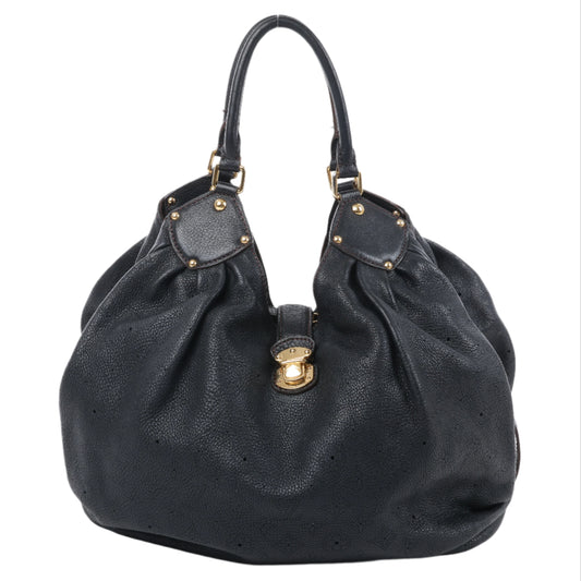 Louis Vuitton Mahina Lunar L Handtasche aus Leder in Schwarz M95765