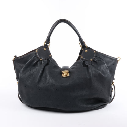 Louis Vuitton Mahina Lunar L Handtasche aus Leder in Schwarz M95765