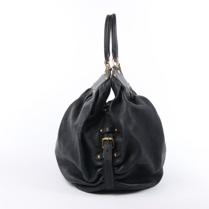 Louis Vuitton Mahina Lunar L Handtasche aus Leder in Schwarz M95765