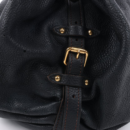 Louis Vuitton Mahina Lunar L Handtasche aus Leder in Schwarz M95765
