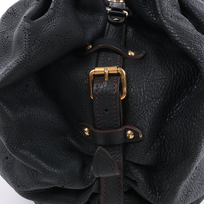 Louis Vuitton Monogram Mahina L Lunar PM Handtasche aus Leder in Schwarz M95765