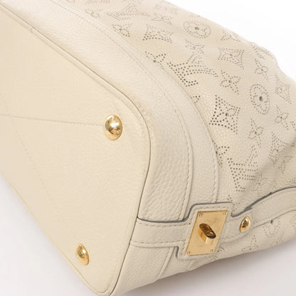 Louis Vuitton Monogram Mahina Stella PM Leather Handbag in Beige M93067