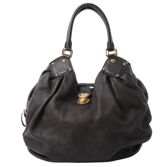 Louis Vuitton Monogram Mahina Leder Lunar XL Handtasche in Braun M93810