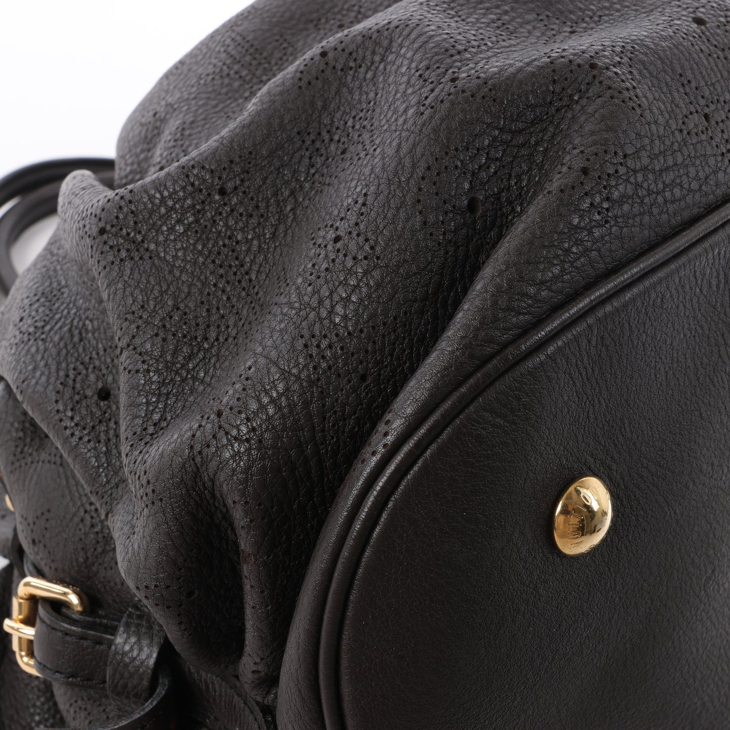 Louis Vuitton Monogram Mahina Leder Lunar XL Handtasche in Braun M93810