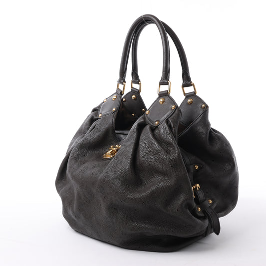 Louis Vuitton Monogram Mahina Leder Lunar XL Handtasche in Braun M93810