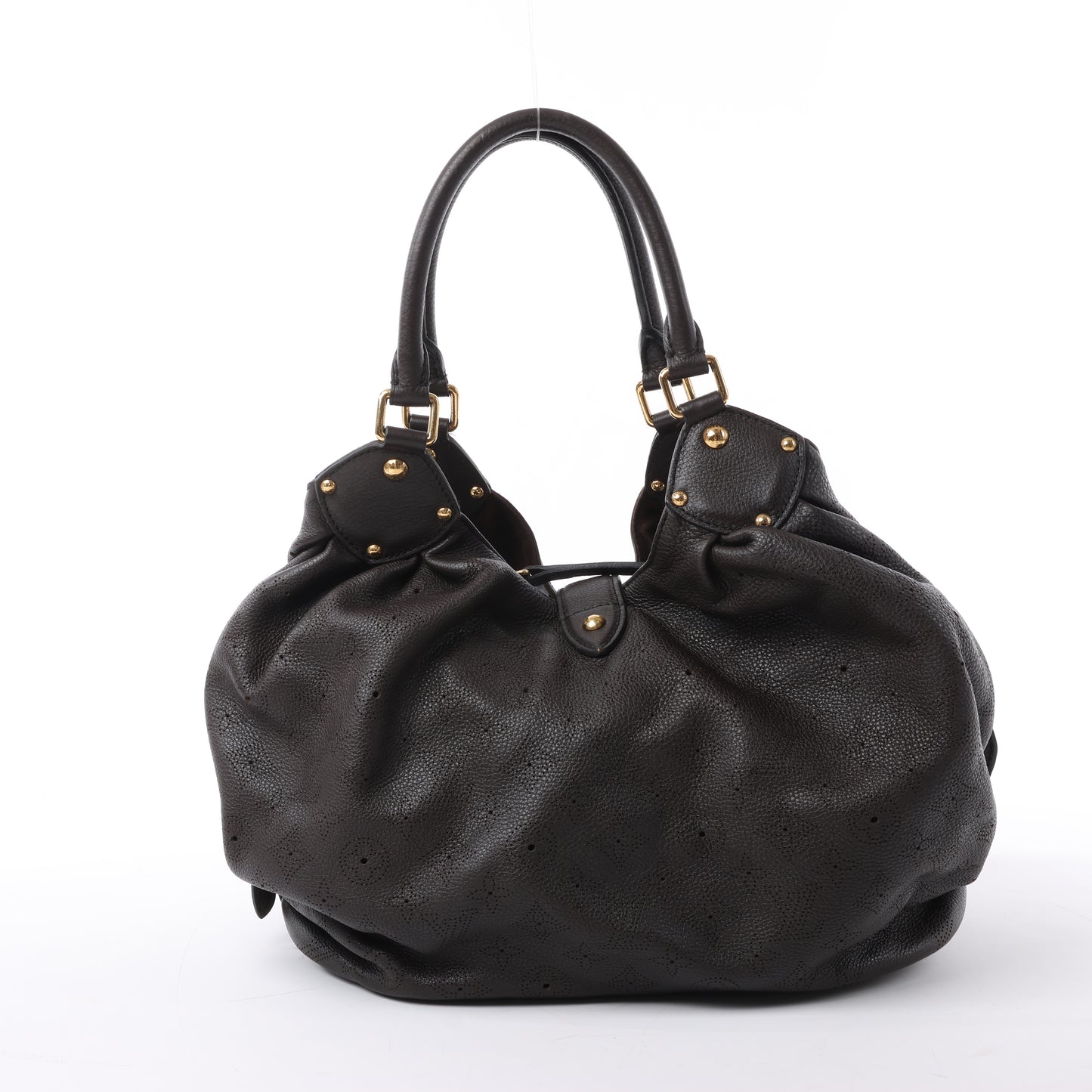 Louis Vuitton Monogram Mahina Leder Lunar XL Handtasche in Braun M93810