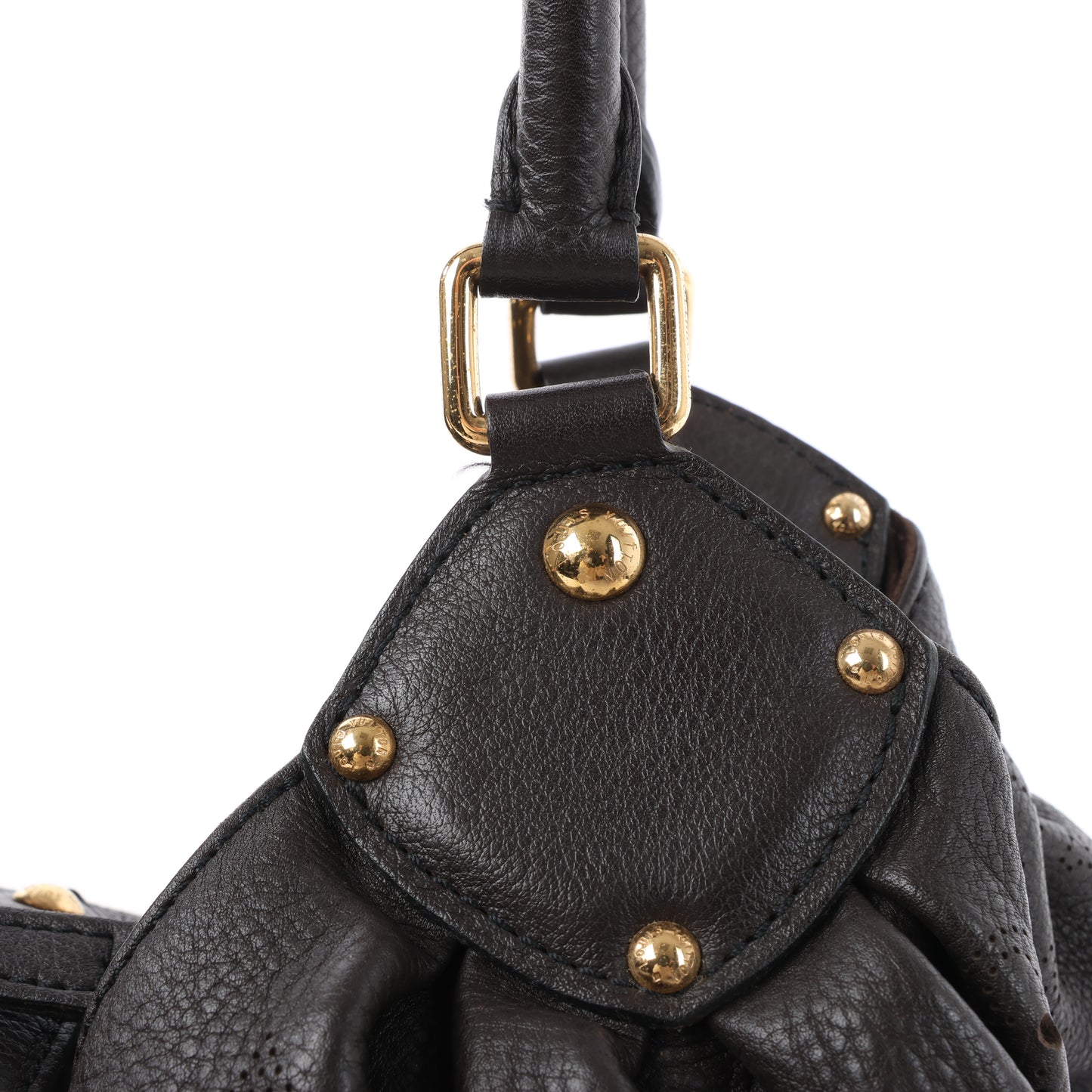 Louis Vuitton Monogram Mahina Leder Lunar XL Handtasche in Braun M93810