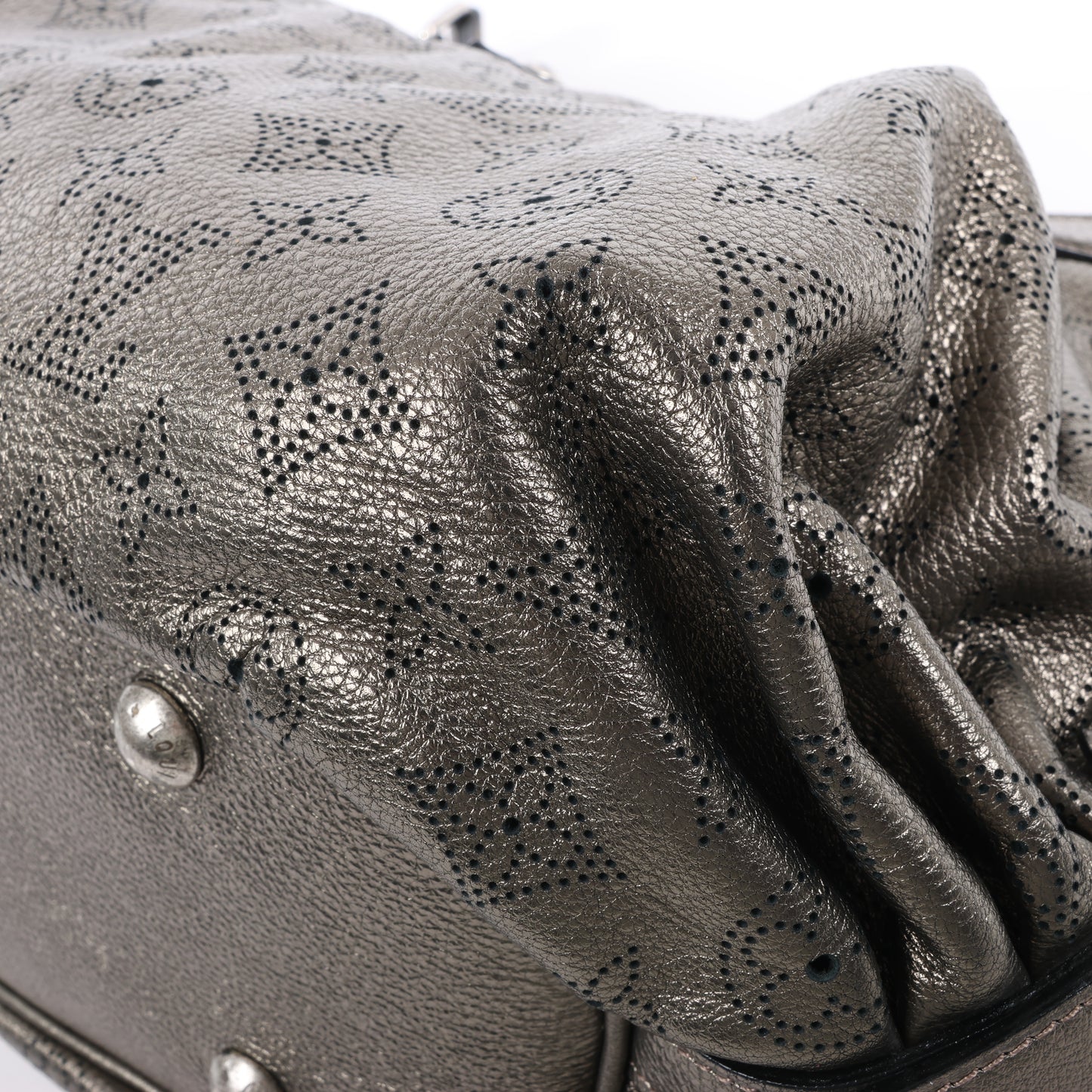 Sac à bandoulière Louis Vuitton Solar XS en cuir métallisé Monogram Mahina, bronze M95717